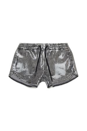 shorts in cotone grigio DIESEL KIDS | J02159KXBL5K02